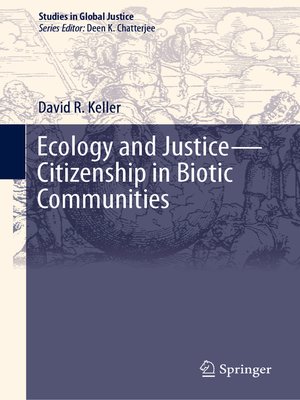 cover image of Ecology and Justice—Citizenship in Biotic Communities